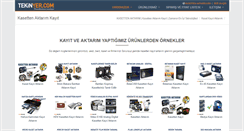 Desktop Screenshot of kasettenaktarim.com