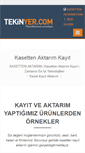 Mobile Screenshot of kasettenaktarim.com
